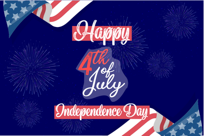 Custom Outdoor Yard Signs Multiple Sizes Independence Day