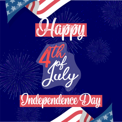 Custom Outdoor Yard Signs Multiple Sizes Independence Day