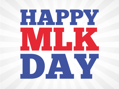 Custom Outdoor Yard Signs Multiple Sizes Happy MLK Day