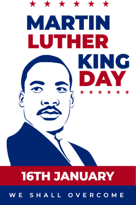 Custom Outdoor Yard Signs Multiple Sizes Martin Luther King Day