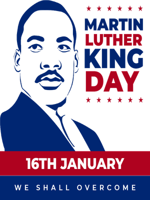 Custom Outdoor Yard Signs Multiple Sizes Martin Luther King Day