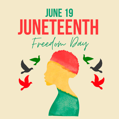 Custom Outdoor Yard Signs Multiple Sizes Juneteenth Freedom Day