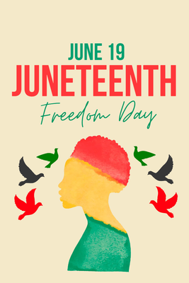 Custom Outdoor Yard Signs Multiple Sizes Juneteenth Freedom Day