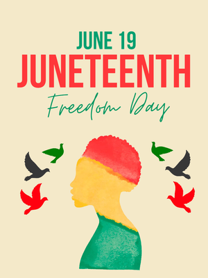 Custom Outdoor Yard Signs Multiple Sizes Juneteenth Freedom Day