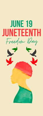 Custom Outdoor Yard Signs Multiple Sizes Juneteenth Freedom Day