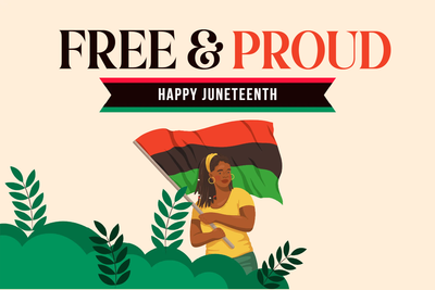 Custom Outdoor Yard Signs Multiple Sizes Happy Juneteenth