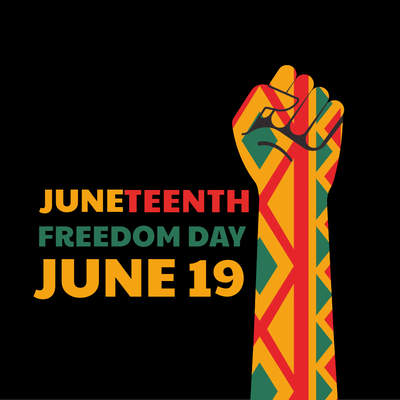 Custom Outdoor Yard Signs Multiple Sizes Celebrate Juneteenth