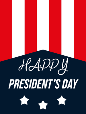 Custom Outdoor Yard Signs Multiple Sizes Presidents Day Salute