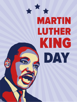 Custom Outdoor Yard Signs Multiple Sizes Celebrate MLK Day