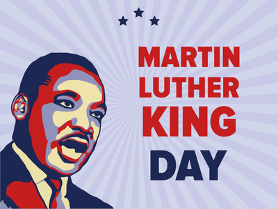 Custom Outdoor Yard Signs Multiple Sizes Celebrate MLK Day
