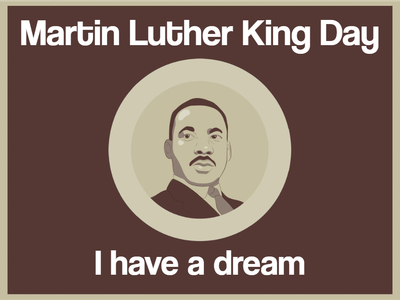 Custom Outdoor Yard Signs Multiple Sizes MLK Big Dream