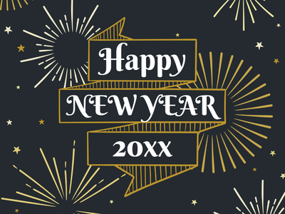 Custom Outdoor Yard Signs Multiple Sizes New Year
