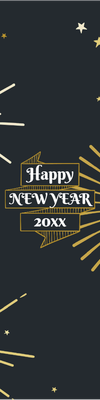 Custom Outdoor Yard Signs Multiple Sizes New Year