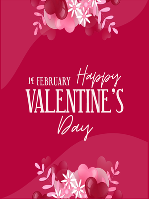 Custom Outdoor Yard Signs Multiple Sizes Happy Valentines Day