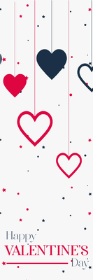 Custom Outdoor Yard Signs Multiple Sizes Happy Hearts Day