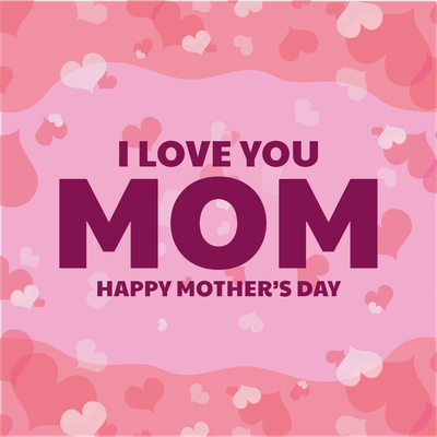 Custom Outdoor Yard Signs Multiple Sizes Love You Mom