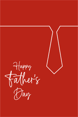 Custom Outdoor Yard Signs Multiple Sizes Fathers Day Necktie