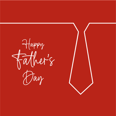 Custom Outdoor Yard Signs Multiple Sizes Fathers Day Necktie