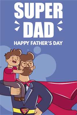 Custom Outdoor Yard Signs Multiple Sizes Super Dad