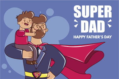 Custom Outdoor Yard Signs Multiple Sizes Super Dad