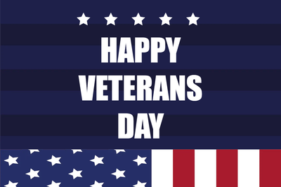Custom Outdoor Yard Signs Multiple Sizes Happy Veterans Day