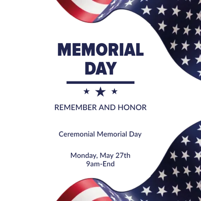 Custom Outdoor Yard Signs Multiple Sizes Ceremonial Memorial Day