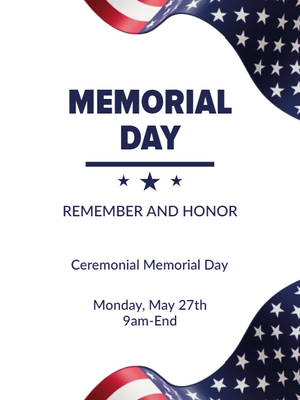 Custom Outdoor Yard Signs Multiple Sizes Ceremonial Memorial Day