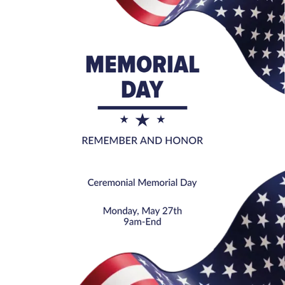 Custom Outdoor Yard Signs Multiple Sizes Ceremonial Memorial Day