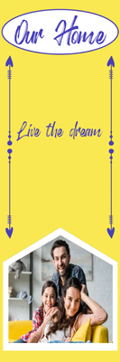Custom Outdoor Yard Signs Multiple Sizes Live the Dream