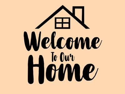 Custom Outdoor Yard Signs Multiple Sizes Welcome To Our Home