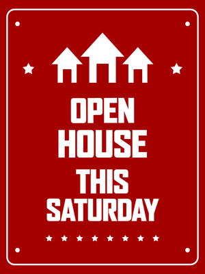 Custom Outdoor Yard Signs Multiple Sizes Welcome Open House