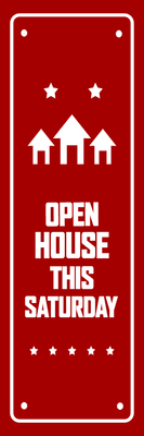 Custom Outdoor Yard Signs Multiple Sizes Welcome Open House
