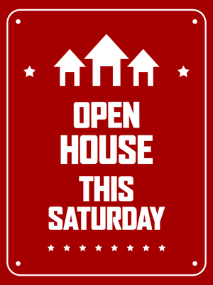 Custom Outdoor Yard Signs Multiple Sizes Welcome Open House