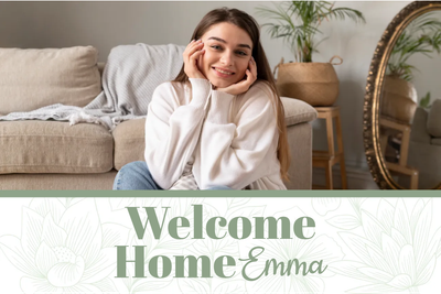 Custom Outdoor Yard Signs Multiple Sizes Welcome Home