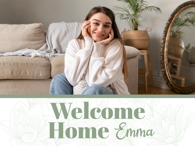 Custom Outdoor Yard Signs Multiple Sizes Welcome Home