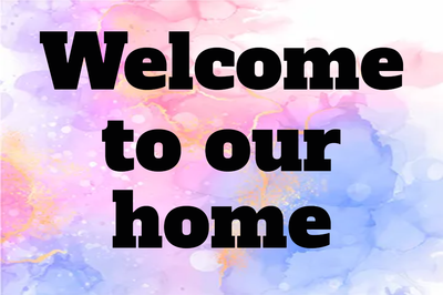 Custom Outdoor Yard Signs Multiple Sizes Welcome Home