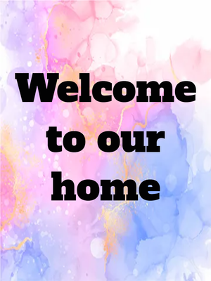 Custom Outdoor Yard Signs Multiple Sizes Welcome Home