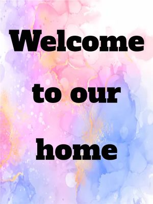 Custom Outdoor Yard Signs Multiple Sizes Welcome Home