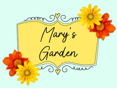 Custom Outdoor Yard Signs Multiple Sizes Marys Garden
