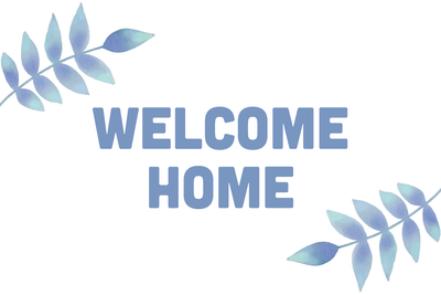 Custom Outdoor Yard Signs Multiple Sizes Simple Welcome Home
