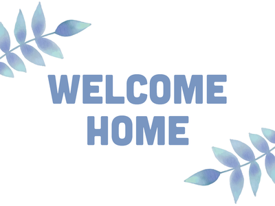Custom Outdoor Yard Signs Multiple Sizes Simple Welcome Home