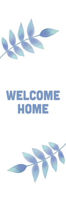 Custom Outdoor Yard Signs Multiple Sizes Simple Welcome Home