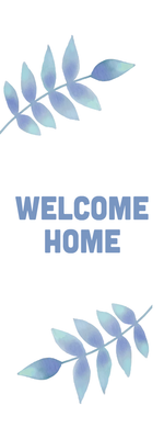 Custom Outdoor Yard Signs Multiple Sizes Simple Welcome Home