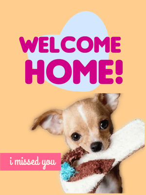 Custom Outdoor Yard Signs Multiple Sizes Welcome Home Dear