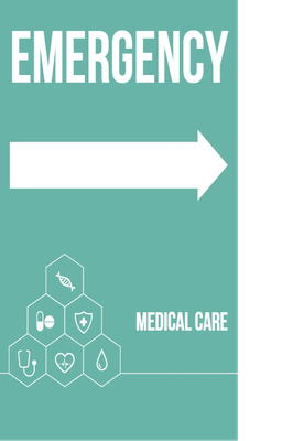 Custom Outdoor Yard Signs Multiple Sizes Emergency Medical Care