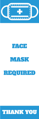 Custom Outdoor Yard Signs Multiple Sizes Face Mask