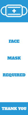 Custom Outdoor Yard Signs Multiple Sizes Face Mask
