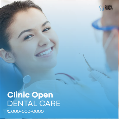 Custom Outdoor Yard Signs Multiple Sizes  Dental Care