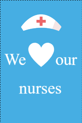 Custom Outdoor Yard Signs Multiple Sizes  We Love Our Nurses