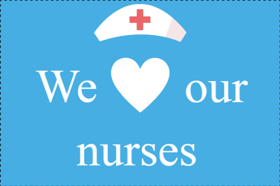 Custom Outdoor Yard Signs Multiple Sizes  We Love Our Nurses